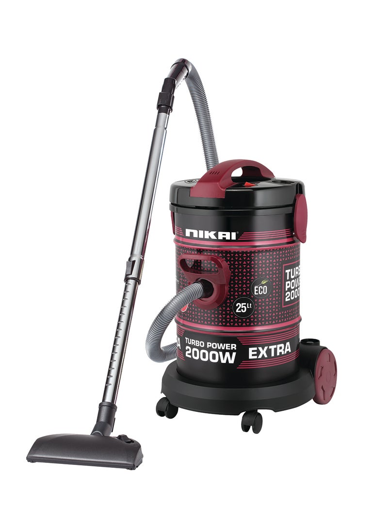 نيكاي مكنسة كهربائية أسطوانية الشكل 25 L 2000 W NVC350TX ذهبي/ أسود  - Image 1