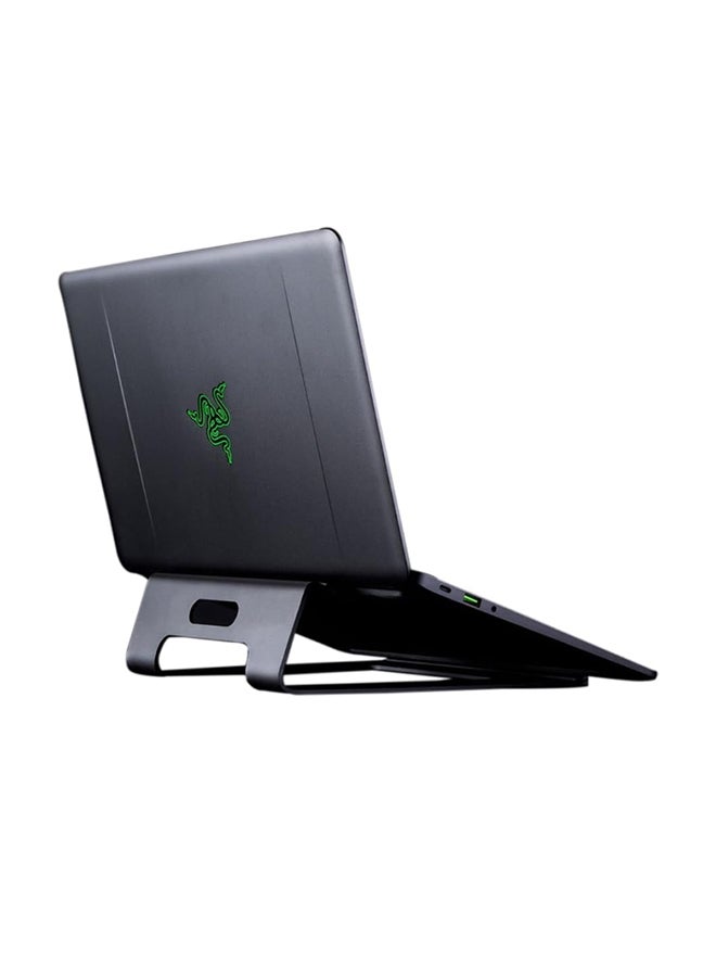 RAZER - Razer Laptop Stand RC21, Ergonomic Design with 18 degree inclanation, Designed for 15 inch laptops, Anodized Aluminum Construction - Black - Image 1
