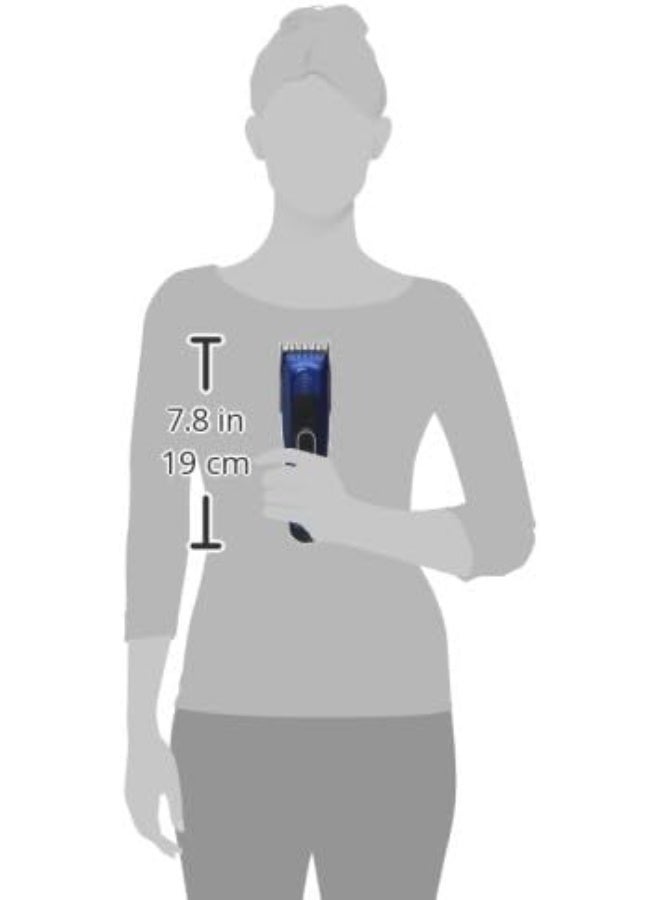 BRAUN - HC 5050 Rechargeable Hair Clipper Fully Washable Blue - Image 1