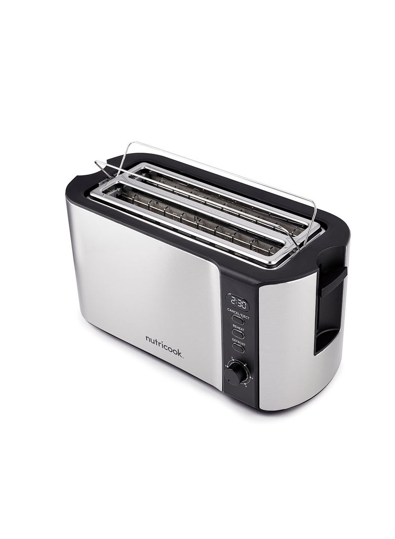 nutricook 4-Slice Digital Toaster 1500 W NC-T104S Black  - Image 2