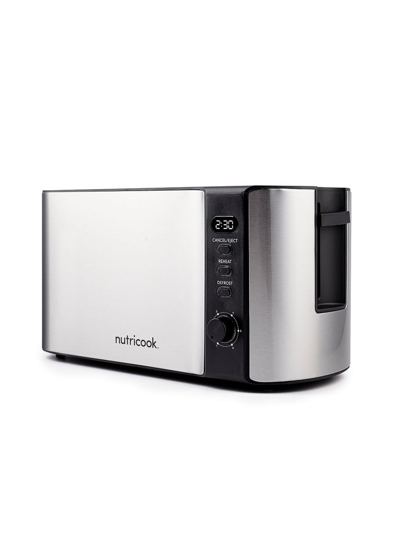 nutricook 4-Slice Digital Toaster 1500 W NC-T104S Black  - Image 3