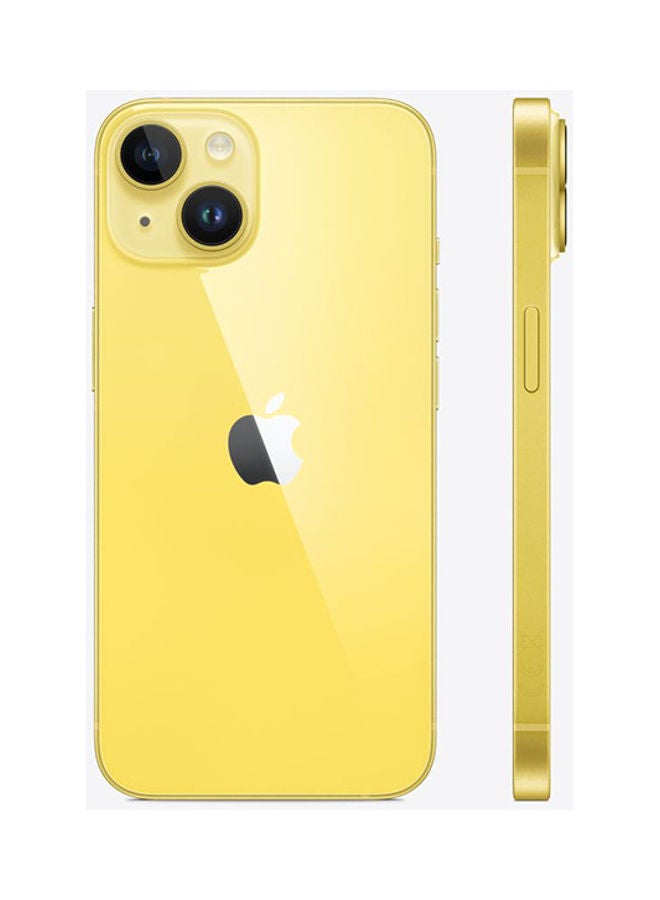 Apple - iPhone 14 Plus 512GB Yellow 5G With FaceTime - Middle East Version - Image 1