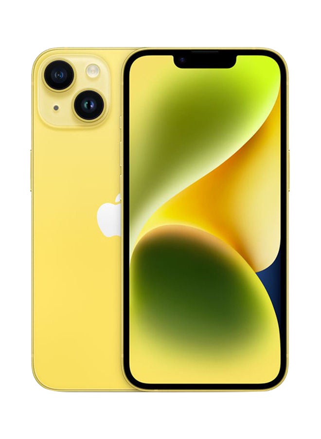 Apple - iPhone 14 Plus 512GB Yellow 5G With FaceTime - Middle East Version - Image 1