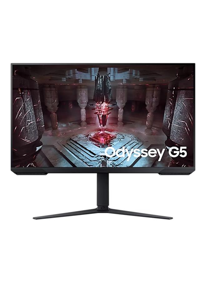 Samsung 32 Inch Odyssey G5 Flat QHD Gaming Monitor 1MS 165Hz, HDR 10, AMD Freesync Premium, Height adjustable, LS32CG510 Black - Image 2