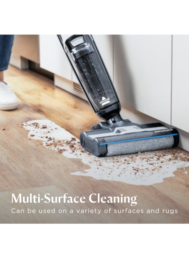 Bissell Crosswave Hf3 3598E Cordless Wet & Dry Vacuum Cleaner For Hard Floor & Multi-Surfaces, Powerful Suction For Messes, Hair & Stains | 2-Year Warranty 220 W 3598E Silver - Image 3