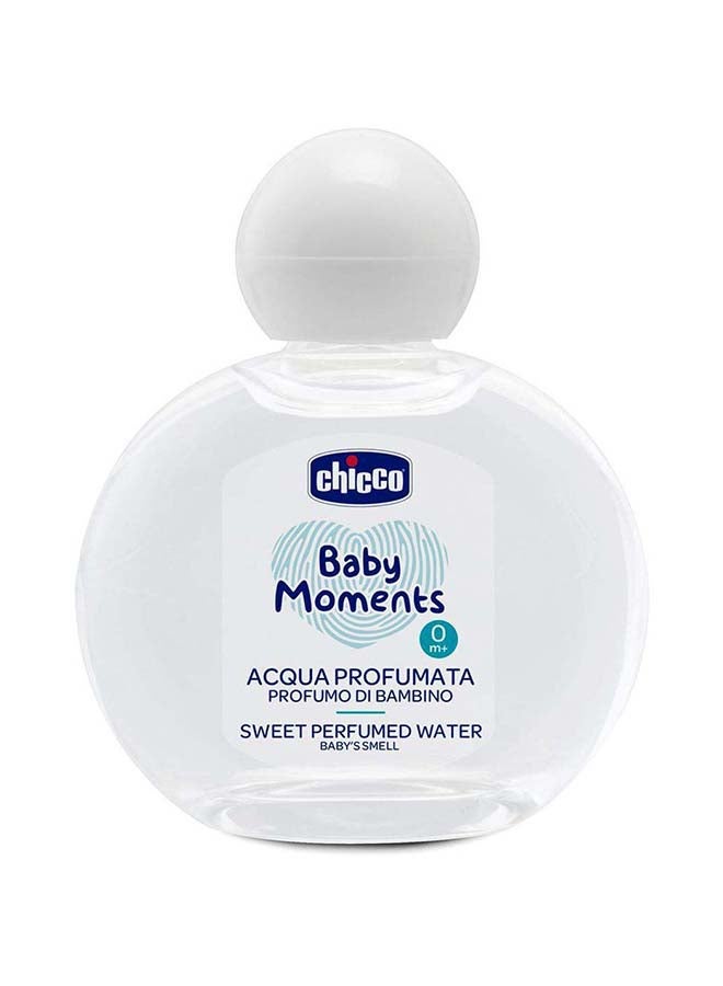 Chicco - Baby Moments Sweet Perfumed Water Baby's Smell For Baby Skin, 0 Months+, 100 ML - Image 1