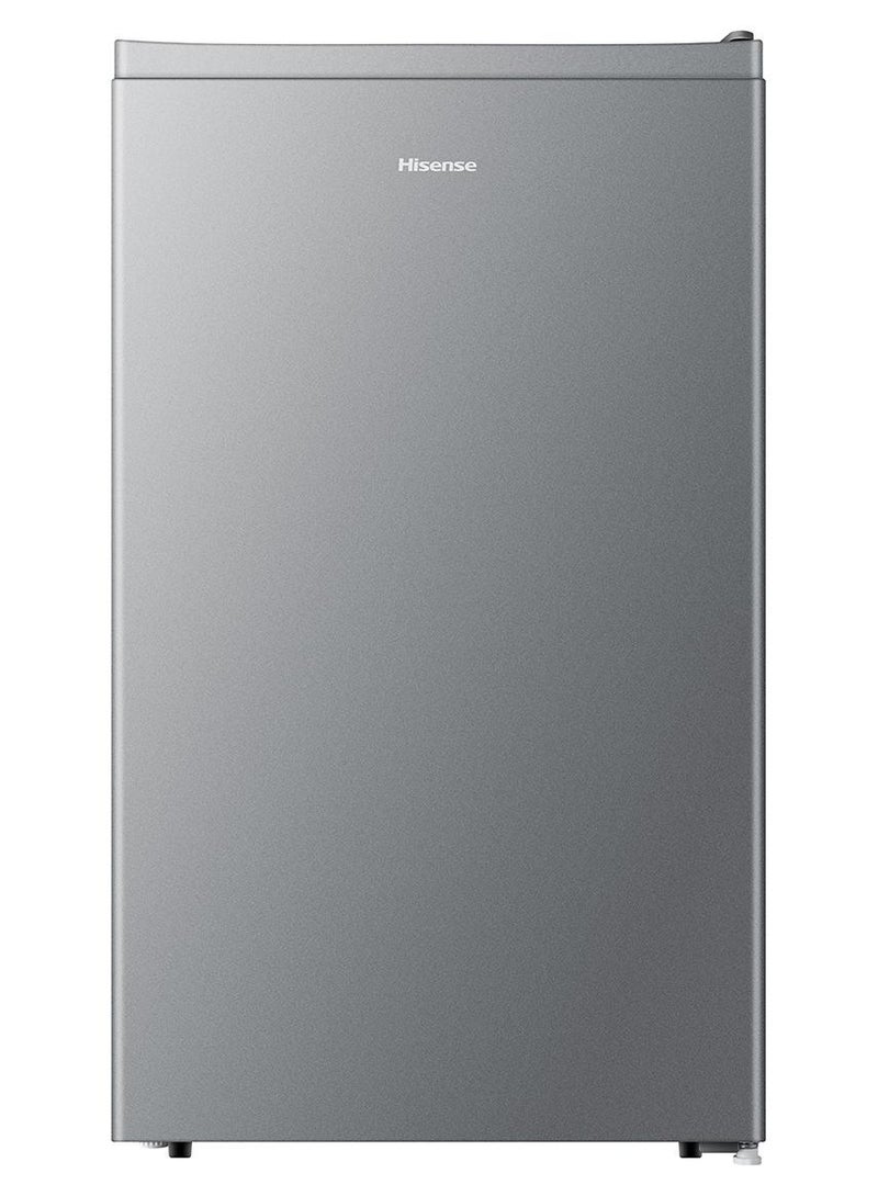 Hisense Gross 122L/Net 93L Single Door Refrigerator Fridge RR122D4ASU, Adjustable Thermostat, Big Door Shelf, Separate Chiller, Reversible Door, Low Noise, Child Lock RR122D4ASU Silver - Image 1