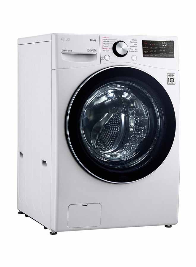 إل جي غسّالة بميزة التحميل الأمامي WF1310WHT أبيض  - Image 2