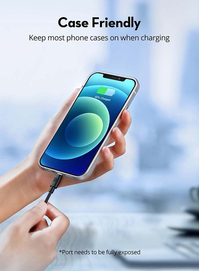 راف باور MFI-سلك راف باور من تايب سي الى تايب سي 3 متر - اسود أسود - Image 4