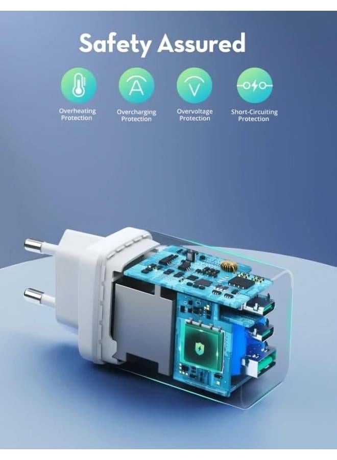 RAVPOWER Wall Charger 1A2C GaN PD 65W White - Image 5