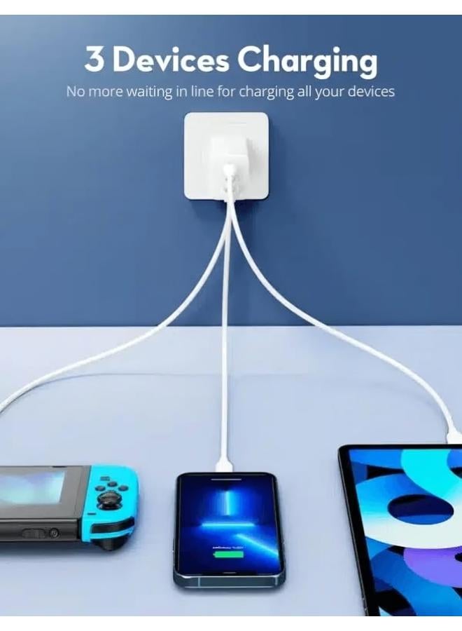 RAVPOWER Wall Charger 1A2C GaN PD 65W White - Image 3