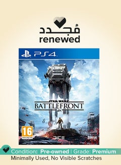 إي أيه Renewed -  Star Wars : Battlefront Action & Shooter Intel Version - Action & Shooter - PlayStation 4 (PS4)  - Image 1