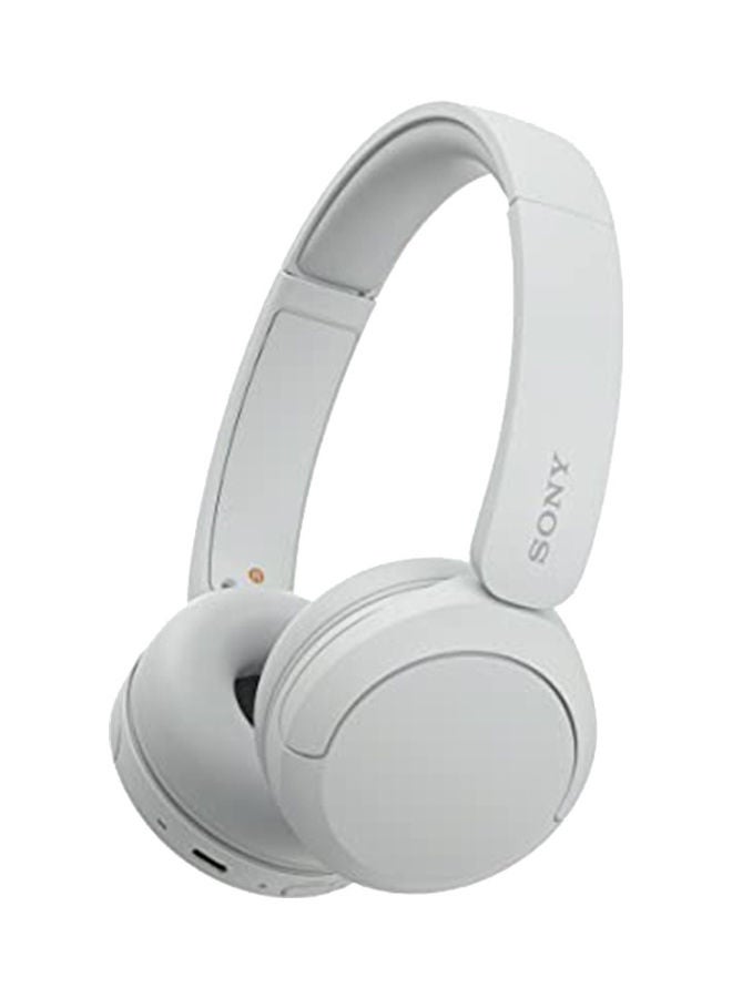 Sony WH-CH520 Wireless Bluetooth On Ear With Mic For Phone Call White - Image 1