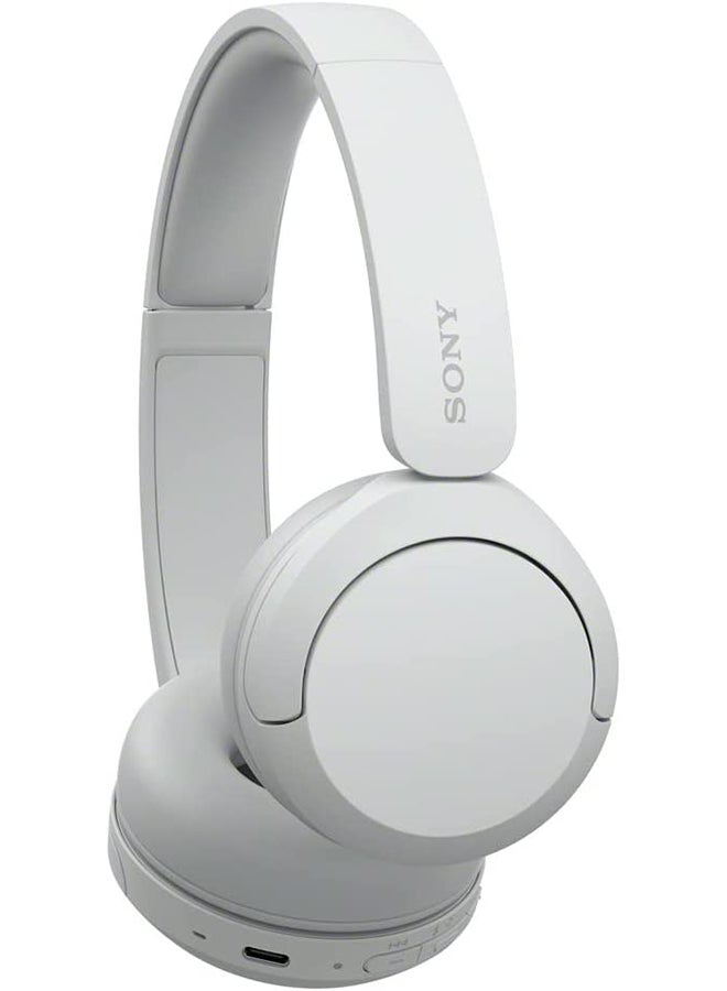 Sony WH-CH520 Wireless Bluetooth On Ear With Mic For Phone Call White - Image 4