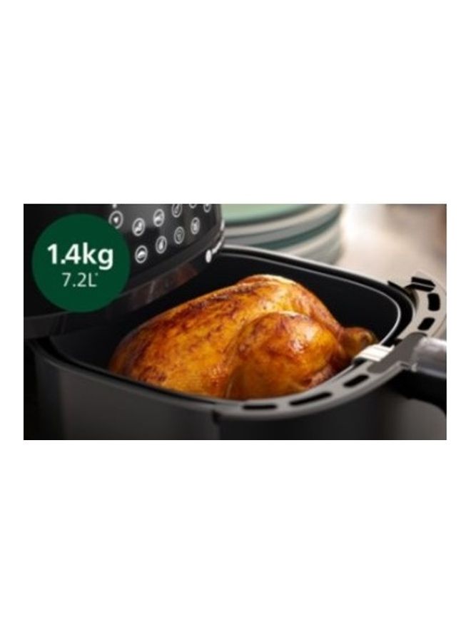 فيليبس مقلاة هوائية 7.2 L 2000 W HD9285/91 HD9285/94 HD9285/90 أسود - Image 3