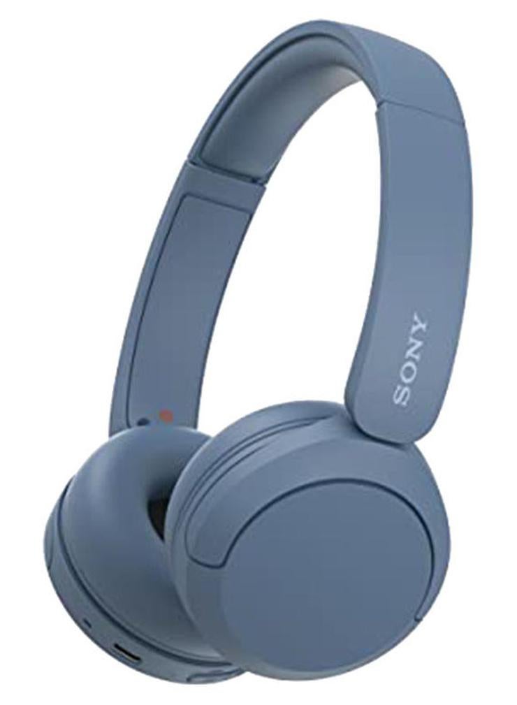 Sony WH-CH520 Wireless Bluetooth On Ear With Mic For Phone Call Blue - Image 1