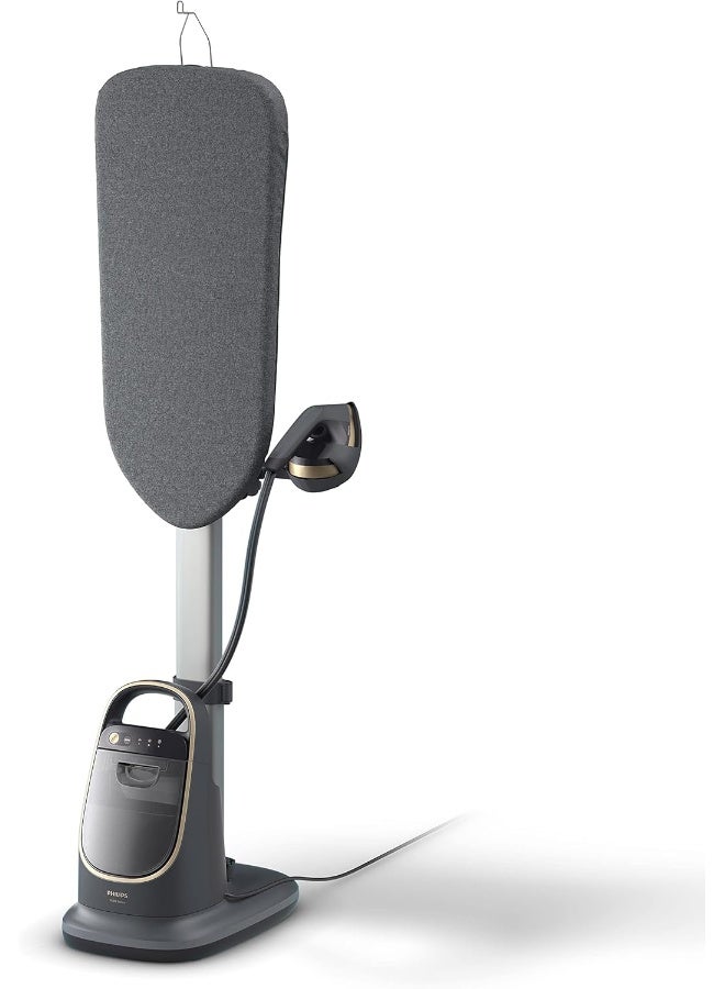 Philips All-In-One Ironing Solution 8500 Series Garment Steamer 1.2 L 2400 W AIS8540/80 Dark Slate Grey/Gold - Image 1
