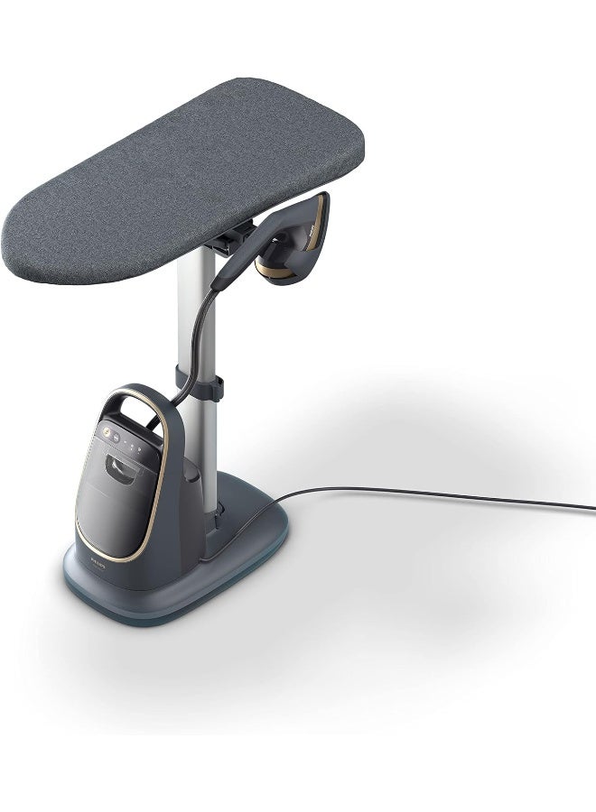 Philips All-In-One Ironing Solution 8500 Series Garment Steamer 1.2 L 2400 W AIS8540/80 Dark Slate Grey/Gold - Image 3