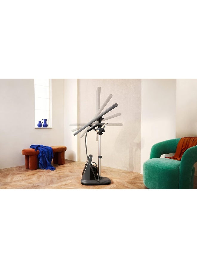 Philips All-In-One Ironing Solution 8500 Series Garment Steamer 1.2 L 2400 W AIS8540/80 Dark Slate Grey/Gold - Image 4