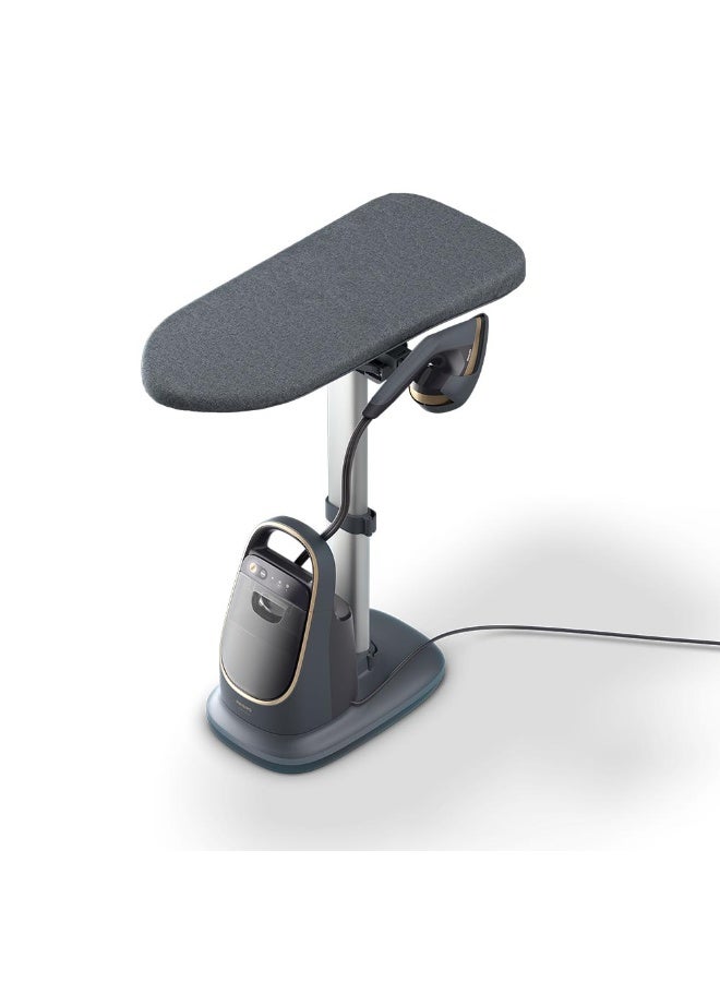 فيليبس آلة كي الملابس بالبخار الكل في واحد من سلسلة 8500 بسعة 1.2 لتر وبقدرة 2200.0 وات AIS8540/80 رمادي داكن/ذهبي 1.2 L 2400 W AIS8540/80 - Image 2