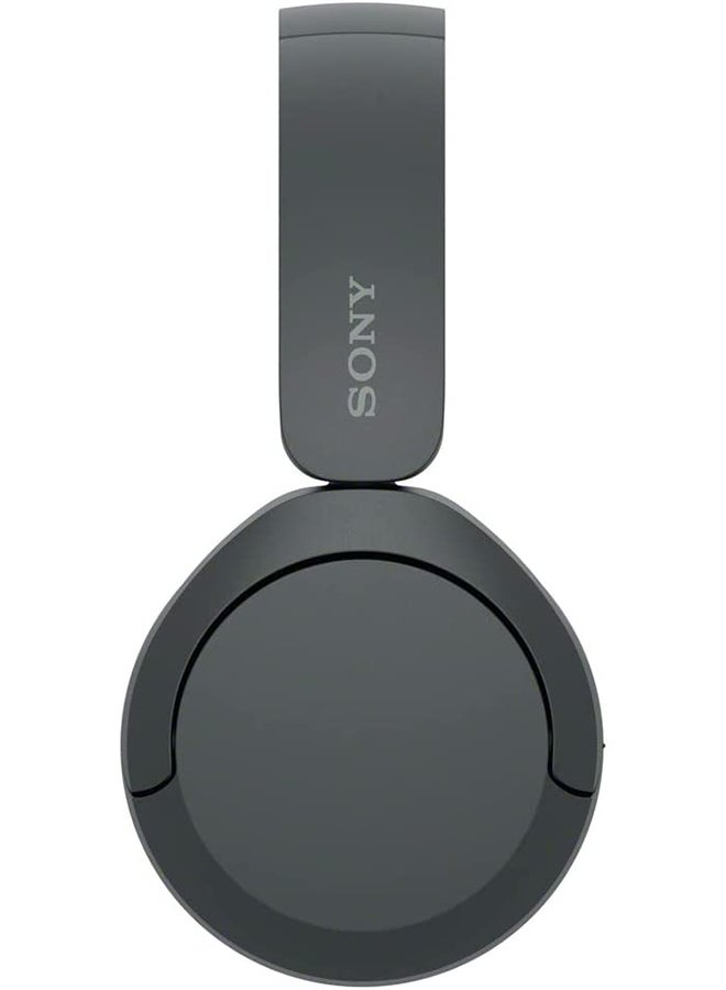 سوني سماعة لاسلكية تعمل بالبلوتوث WH-CH520 على الأذن مع ميكروفون للمكالمات الهاتفية أسود - Image 5