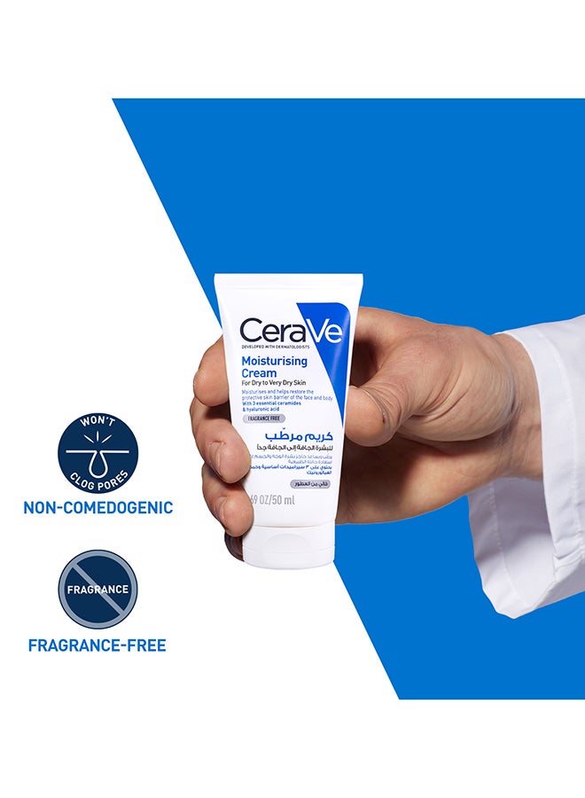 CeraVe Moisturising Cream 50ml - Image 4