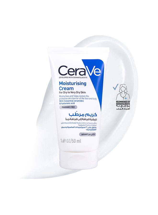 CeraVe Moisturising Cream 50ml - Image 1