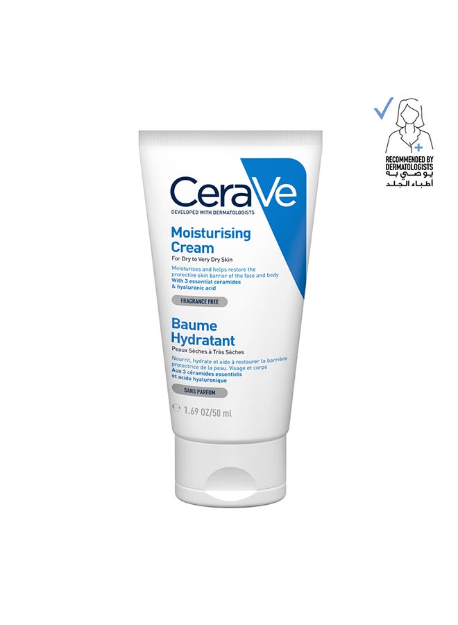 CeraVe Moisturising Cream 50ml - Image 1