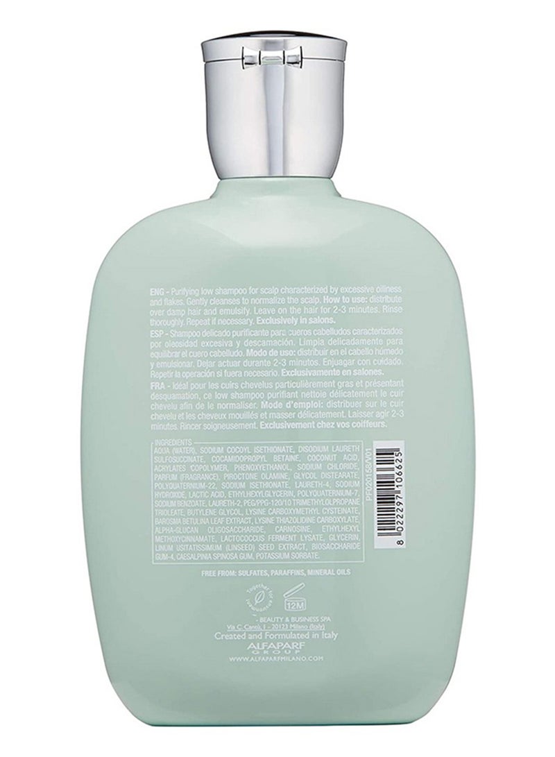 ALFAPARF Milano Semi Di Lino Scalp Rebalance Shampoo For Dry and Oily Sulfate-Free  - Image 2