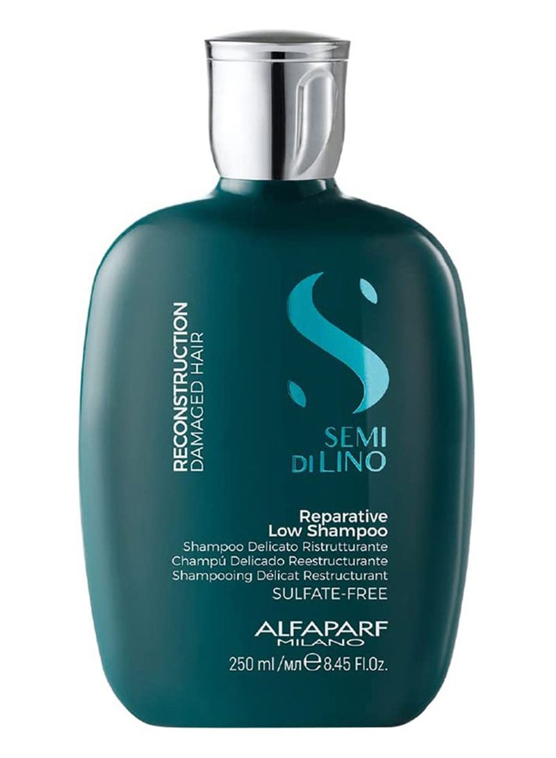 ALFAPARF - Semi Di Lino Reconstruction Reparative Low Shampoo (Damaged Hair) 250ml - Image 1