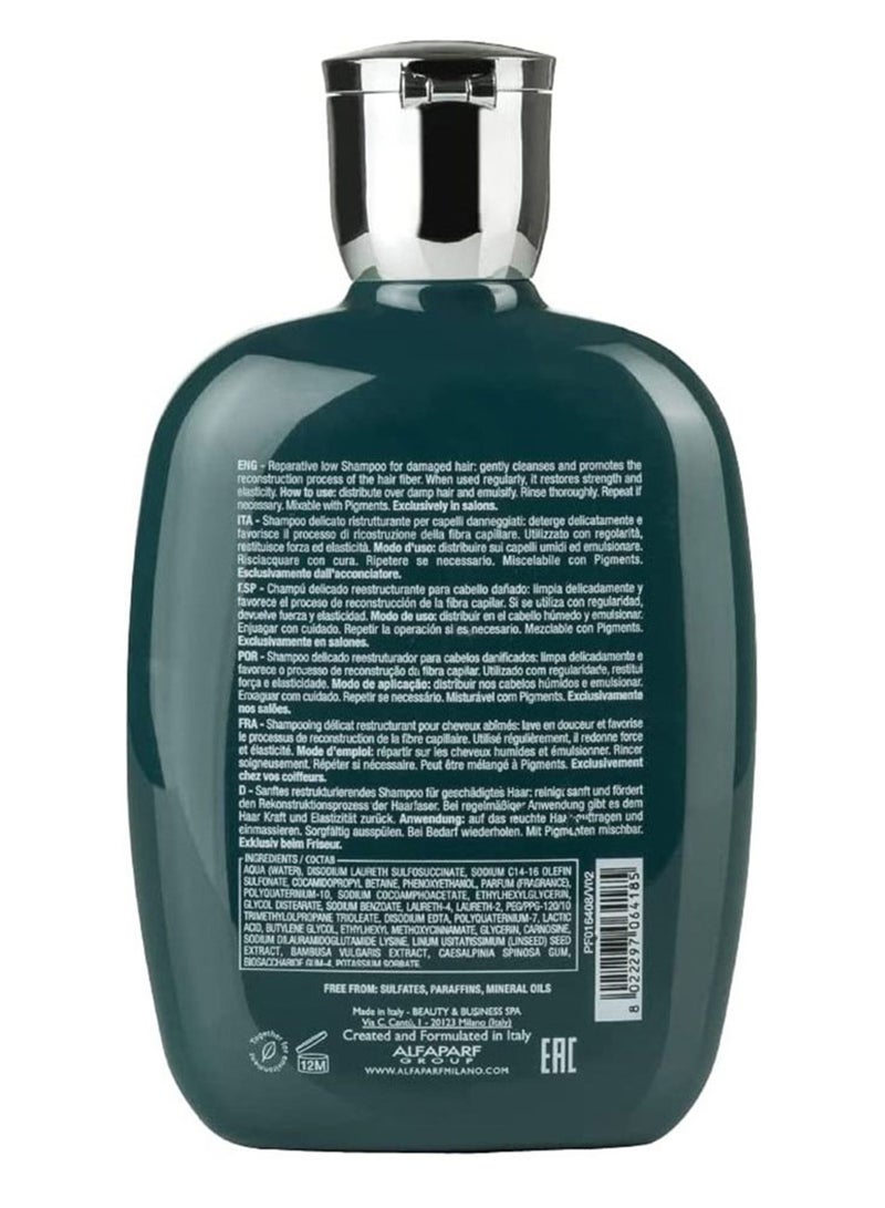 ALFAPARF - Semi Di Lino Reconstruction Reparative Low Shampoo (Damaged Hair) 250ml - Image 1