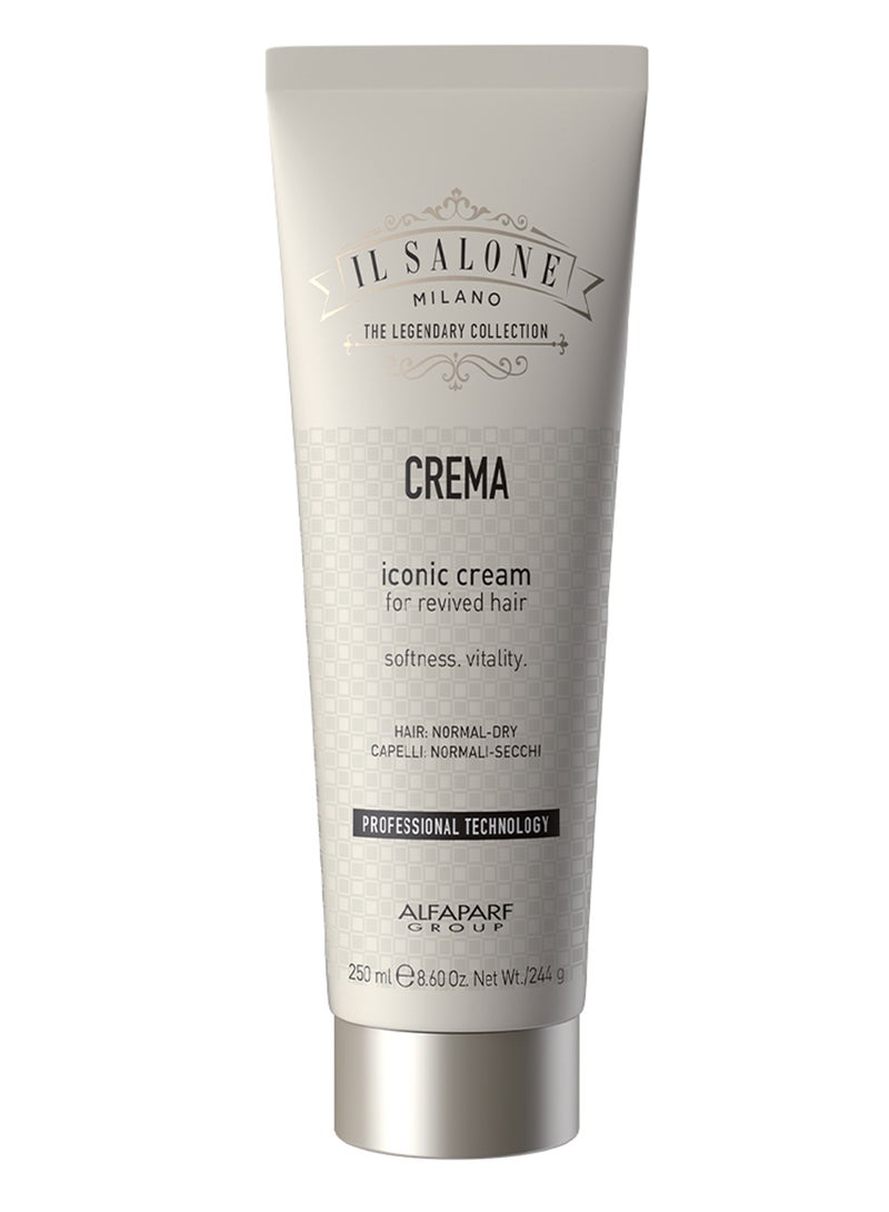 ALFAPARF Il Salone Milano Professional Iconic Cream Mask for Normal to Dry Hair 250ml - Image 1