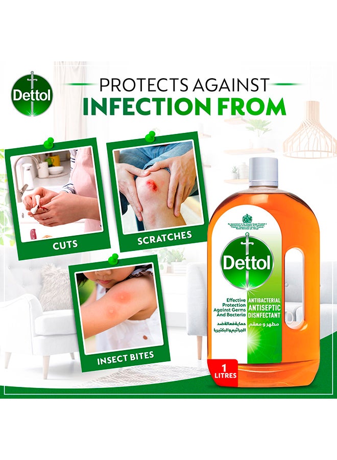 Dettol - Lemon Healthy Floor Cleaner Pack of 2 900ml - Image 1