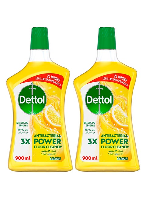 Lemon Healthy Floor Cleaner Pack of 2 900ml
