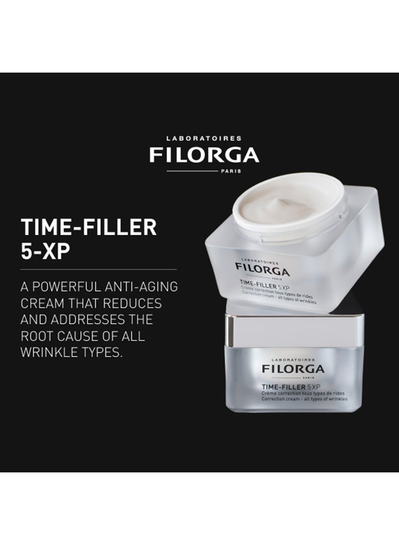 Filorga Time-Filler 5-XP Wrinkle Correction Moisturizing Skin Cream 1.69 fl oz - Image 4
