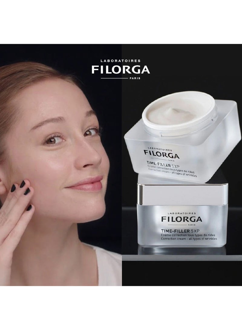 Filorga Time-Filler 5-XP Wrinkle Correction Moisturizing Skin Cream 1.69 fl oz - Image 5
