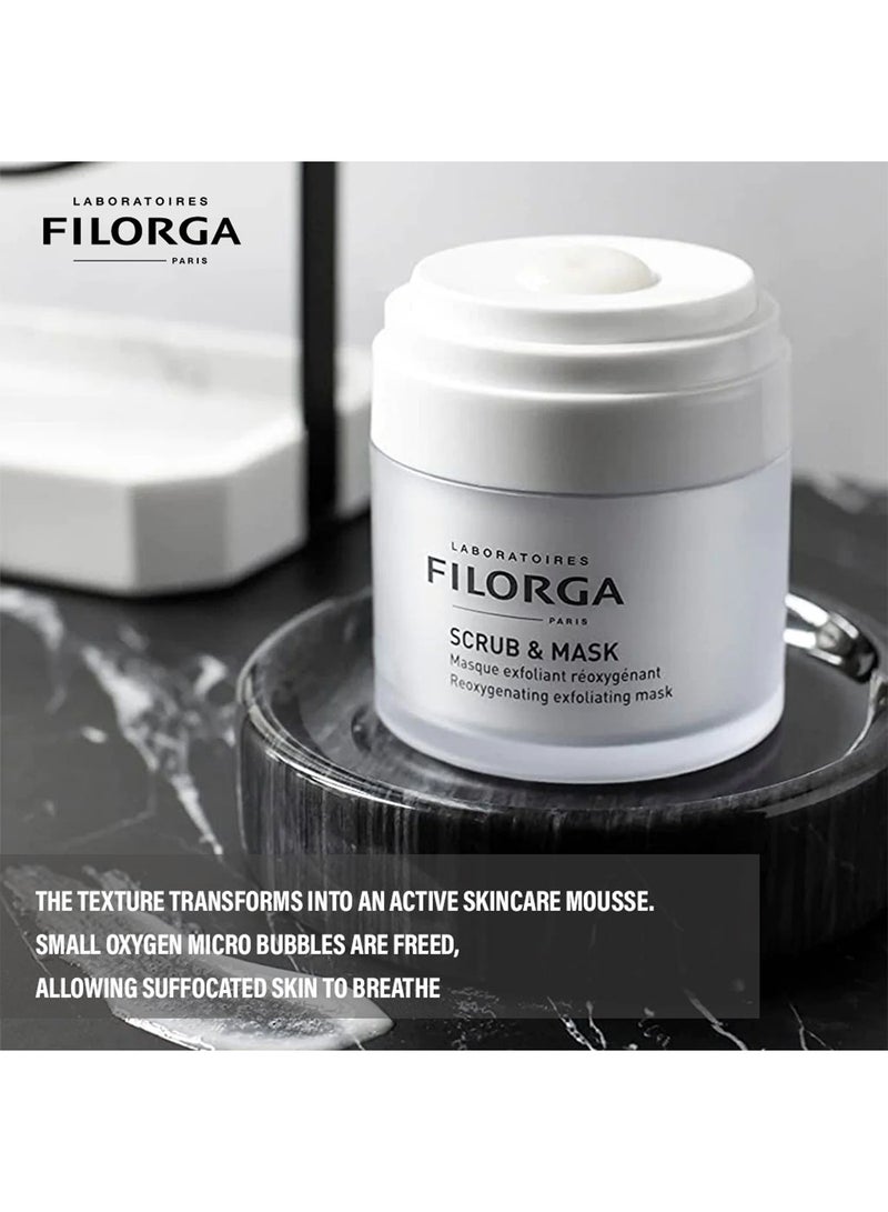 Re-oxygenating Exfoliating Mask – a Dual Action Exfoliating Scrub & Mask 55 Ml - Image 4
