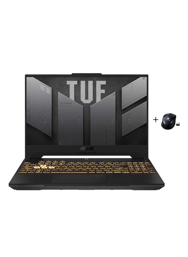 أسوس كمبيوتر محمول للألعاب FX507ZC4-HN008 بشاشة FHD مقاس 15.6 بوصة ومعالج Core i7 وذاكرة وصول عشوائي 16 جيجابايت ومحرك أقراص SSD سعة 512 جيجابايت ونظام تشغيل DOS وبطاقة رسومات NVIDIA GeForce RTX 3050 سعة 4 جيجابايت - Image 1