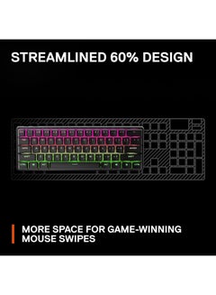 Apex Pro Mini Wireless Adjustable Switch Gaming Keyboard in 60% Form Factor - Black - pnsku/N53392499A/45/_/1713484891/0dacaa03-5c27-4304-a497-a36c68ce1aef