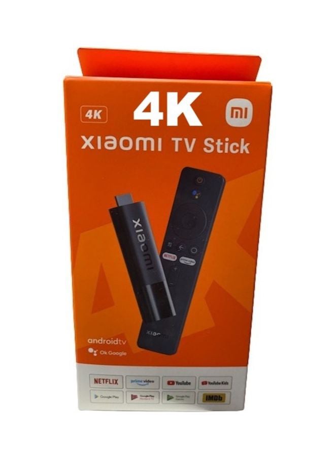 شاومي تم تجديده - جهاز بث Mi TV Stick 4K Ultra HD، يعمل بنظام Android TV 11 مع جهاز التحكم عن بعد الصوتي Google Assistant ومشغل بث الوسائط - Image 2