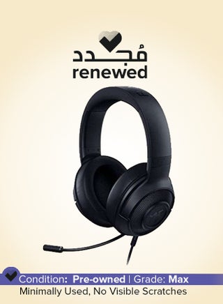 Renewed - Kraken X Lite - Ultralight Gaming Headset, 7.1 Surround Sound, Lightweight Frame, Bendable Cardioid Microphone, For Pc, Xbox, Ps4 & Nintendo Switch - Classic - pnsku/N53392755A/45/_/1746593583/44419de8-d9e8-4ea0-8b3e-b2c64fc226ca