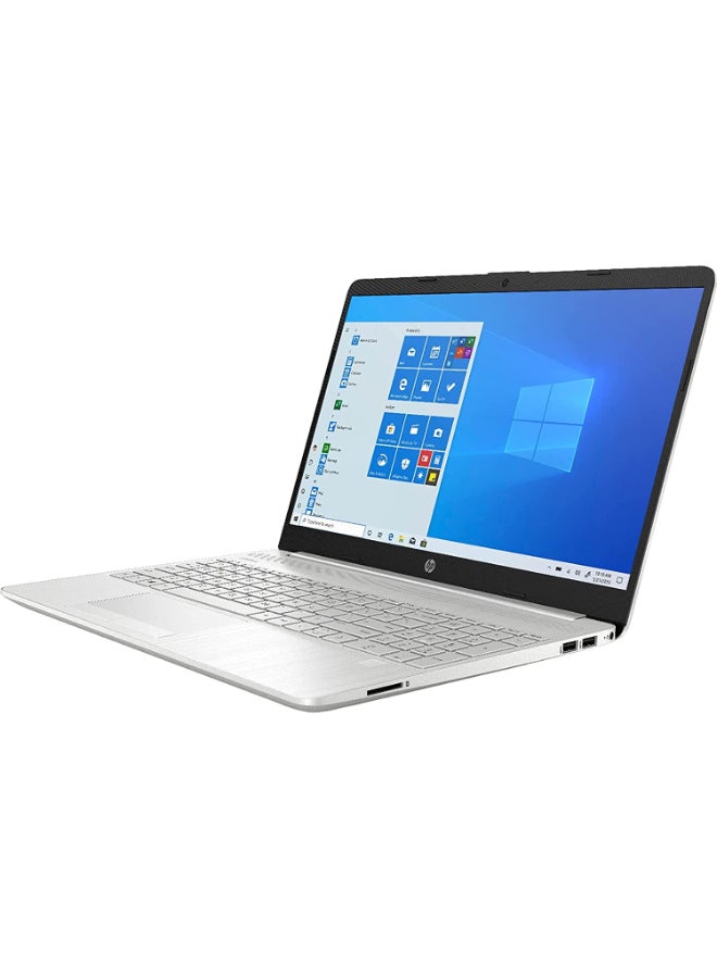 HP - 15-dy2035 (Upgraded Version) Laptop With 15.6-Inch Display, Core i3 Processor/8GB RAM/256GB SSD/Intel UHD Graphics English silver - Image 1