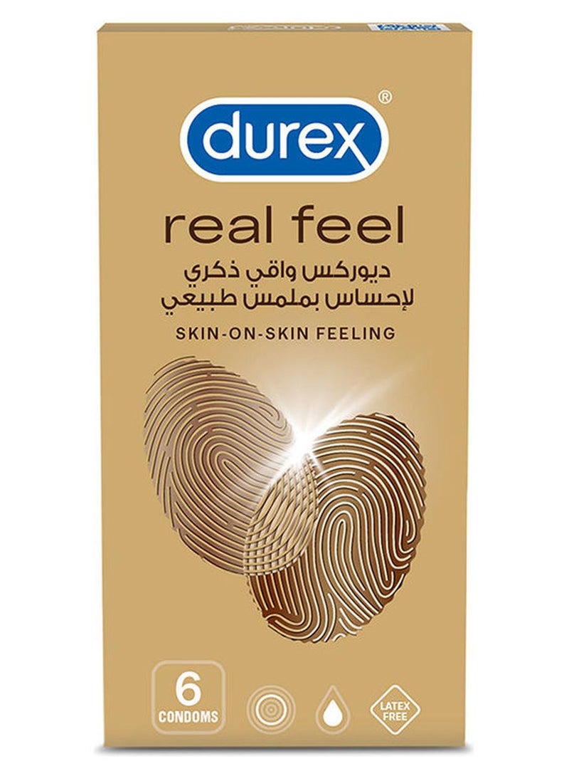 دوريكس واقي ذكري ذو ملمس حقيقي، عدد 6 - Image 1