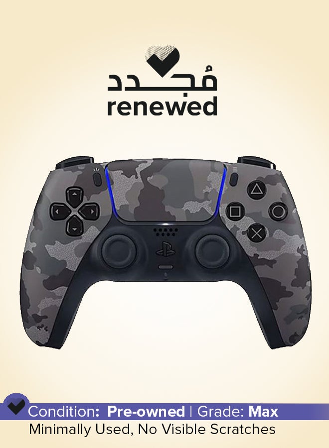 Sony Renewed - PlayStation 5 DualSense Wireless Controller -Grey Camouflage - Image 1