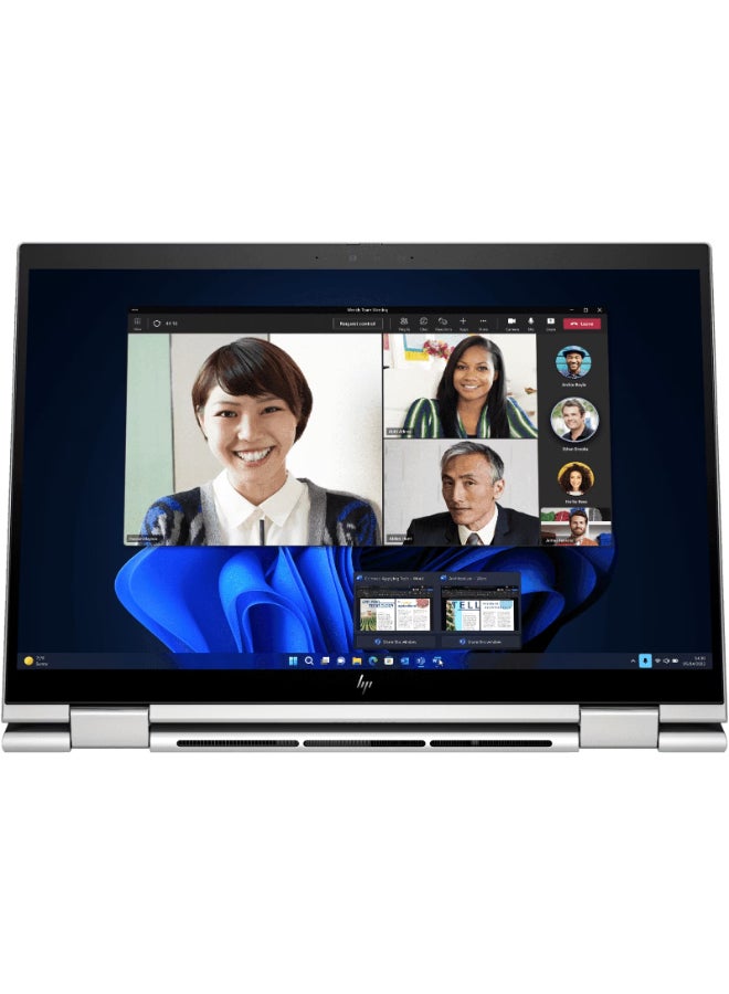HP EliteBook x360 Laptop With 13.3 Inch Display, Core i7-1165G7 Processor/16GB RAM/256GB SSD/Intel Iris XE Graphics/Windows 10 Pro English Silver  - Image 5