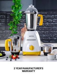 KRYPTON 3-In-1 Mixer Grinder 750 W KNB6425C White  - Image 5