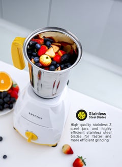 KRYPTON 3-In-1 Mixer Grinder 750 W KNB6425C White  - Image 2