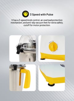 KRYPTON 3-In-1 Mixer Grinder 750 W KNB6425C White  - Image 4