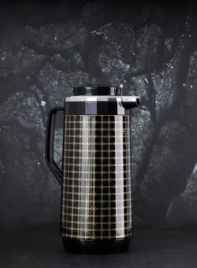 رويال فورد 1.9L/64Oz Double Wall Vacuum Flask Asbestos Free Multi Color  - Image 5