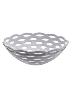 Royalford Vintage Style Multi-Purpose Compact Storage Space Top Rack Dishwasher And Freezer Safe Also BPA Free Countertop Wire Fruit Basket Multicolour 33cm  - Image 5